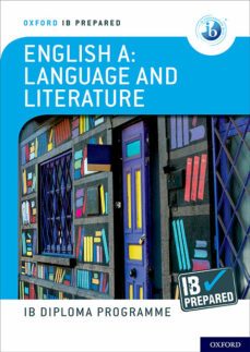 oxford ib diploma programme: ib prepared: english a language and literature-9781382007160
