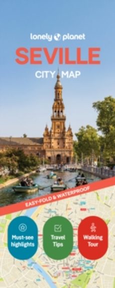 lonely planet seville city map-9781787016460