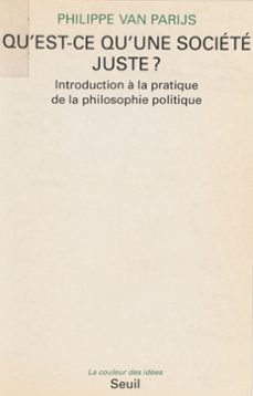 qu'est-ce qu'une societe juste ? (ebook)-philippe van parijs-9782021247060