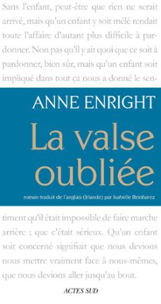 la valse oubliee (ebook)-anne enright-9782330013660