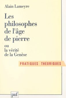 les philosophes de l'âge de pierre (ebook)-alain lameyre-9782705955960