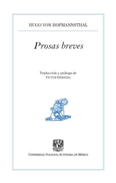 prosas breves (ebook)-hugo von hofmannsthal-9786073079860