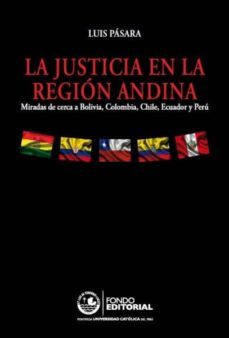 la justicia en la region andina-9786123171360