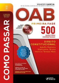 como passar na oab (ebook)-wander garcia-9786561208260