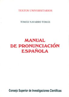 manual de pronunciacion española (28ª ed.)-9788400070960
