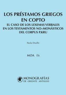 los prestamos griegos en copto-paola druille-9788410432260