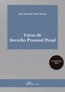 curso de derecho procesal penal-jose antonio tome garcia-9788410705760