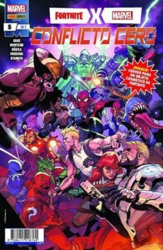 marvel/fortnite conflicto cero 5 de 5-9788411018760