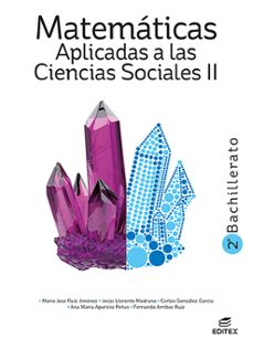 matematicas aplicadas a las ciencias sociales ii 2º bachillerato (ebook)-9788411345460