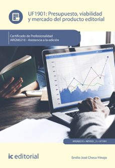 presupuesto, viabilidad y mercado del producto editorial. argn0210 - asistencia a la edicion (((2024))) (ebook)-emilio jose checa hinojo-9788411848077