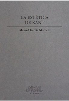 la estetica de kant-manuel garcia morente-9788412755060