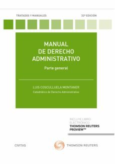 manual de derecho administrativo 32ª edicion-luis cosculluela montaner-9788413464060
