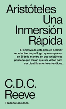 aristoteles. una inmersion rapida-c.d.c. reeve-9788413475660