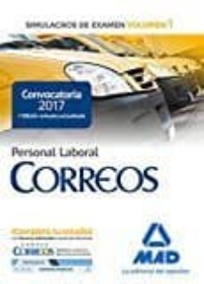 personal laboral de correos y telegrafos. simulacros de examen vo lumen 1-9788414205860