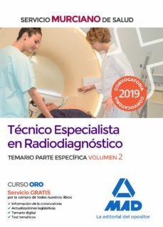 tecnico especialista en radiodiagnostico del servicio murciano de salud-9788414228760