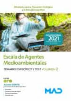 escala de agentes medioambientales (ministerio para la transición ecológica y el reto demográfico).-9788414252260