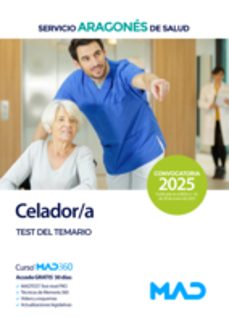 celador/a del servicio aragones de salud. test del temario-9788414292860