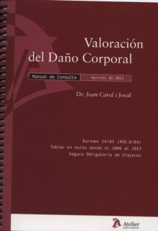 valoracion del daño corporal-j. carol i joval-9788415690160