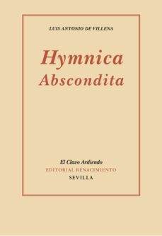 hymnica abscondita-luis antonio de villena-9788416685660