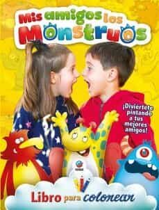 mis amigos los monstruos (libro para colorear)-9788419011060