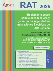 reglamento sobre condiciones tecnicas y garantias de seguridad (r at 2025) en instalaciones electricas de alta tension-9788419034960
