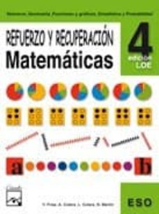 refuerzo y recuperacion matematicas 4 eso-9788421840160