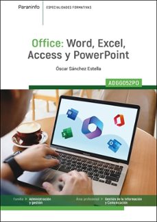 (adgg052po) office: word, excel, access y power point-oscar sanchez estella-9788428373760
