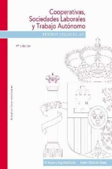 cooperativas, sociedades laborales y trabajo autonomo (9ª ed.)-9788434020160