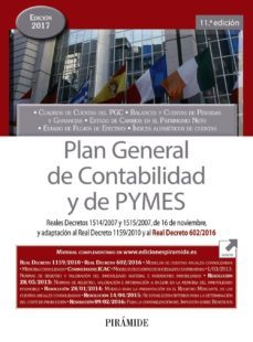 plan general de contabilidad y de pymes (11ª ed.)-9788436837360
