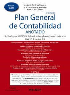 plan general de contabilidad anotado: modificado (7ª ed.)-9788436843460