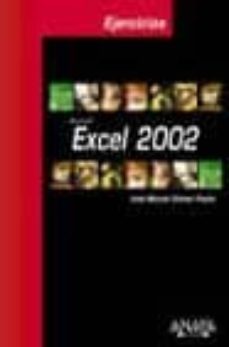 excel 2002: ejercicios-9788441515260