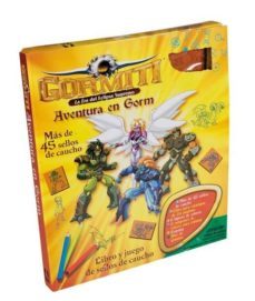 gormiti-aventura en gorm (libro y juego de sellos de caucho)-9788444164960