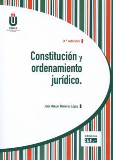 constitucion y ordenamiento juridico (3ª ed.)-9788445430460