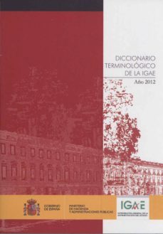 diccionario terminologico de la igae año 2012-9788447606160