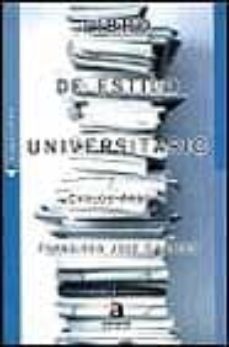 libro de estilo universitario-carlos arroyo-francisco jose garrido-9788448302160