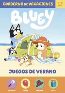 bluey. cuaderno de vacaciones - juegos de verano (4-5 años)-9788448873660
