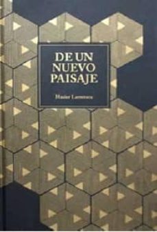 de un nuevo paisaje-9788460840060