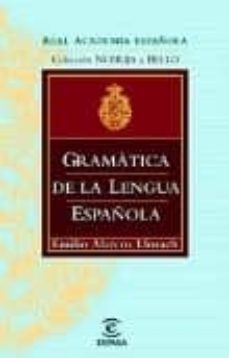 gramatica de la lengua española (ed. de bolsillo 2ª edicion)-9788467032260