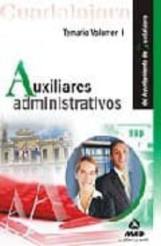 auxiliares administrativos del ayuntamiento de guadalajara. temar io vol. i-9788467629460