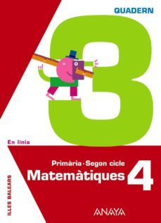 matematiques 4. quadern 3.  illes balears  catalan-9788467820560