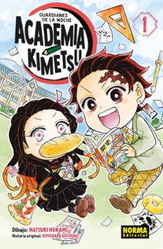 guardianes de la noche. academia kimetsu 1-koyoharu gotouge-9788467969160