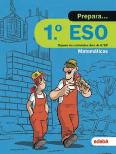 prepara matematicas 1º eso  (cuaderno vacaciones)-9788468341460