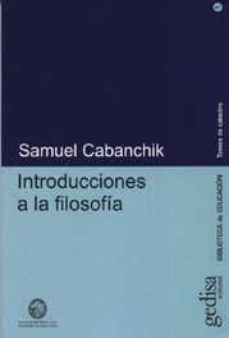 introducciones a la filosofia-9788474327960