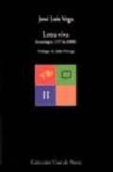 letra viva-jose luis vega-9788475229560