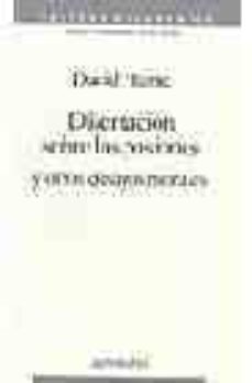 disertacion sobre las pasiones y otros ensayos morales-9788476586860