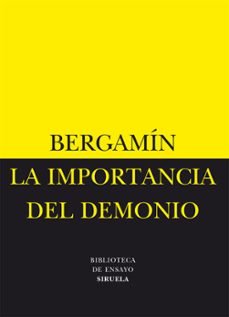 la importancia del demonio-jose bergamin-9788478444960