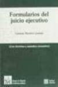 formularios del juicio ejecutivo-lorenzo navarro lorente-9788480026260