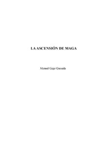 la ascension de maga (ebook)-manuel gago quesada-9788483261460