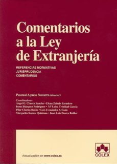 comentarios a la ley de extranjeria-9788483423660