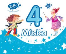 musica 4º primaria (inclou cd) tutti-9788483483060